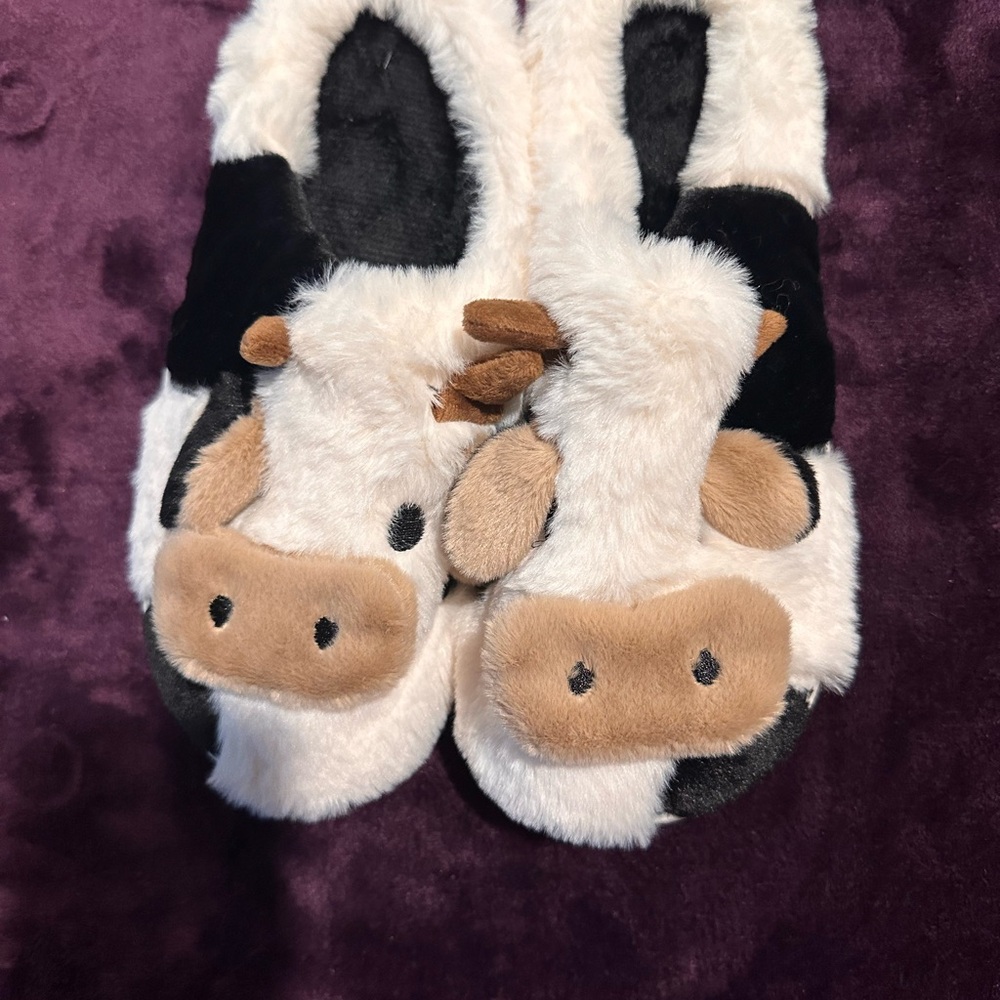 Cute Cow Slippers